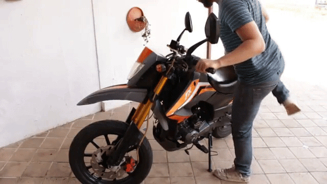 motosiklet nasıl çalıştırılır