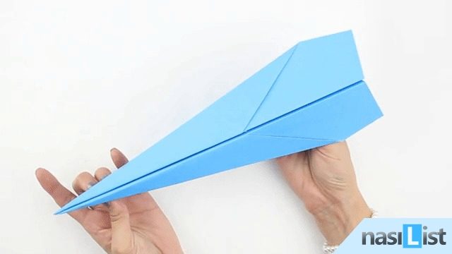 Kağıttan Uçak Yapımı Nasıl Yapılır? (Resimli Anlatım) - nasıList
